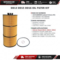 Engine oil filter kit
