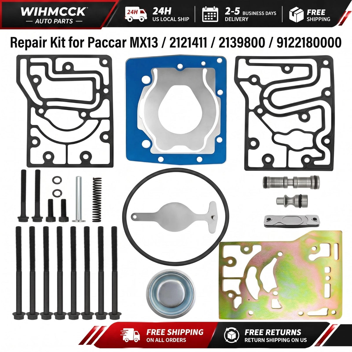 PACCAR MX-13 Compressor Repair Kit — 2139800 / 2121411 Family — product photo 1