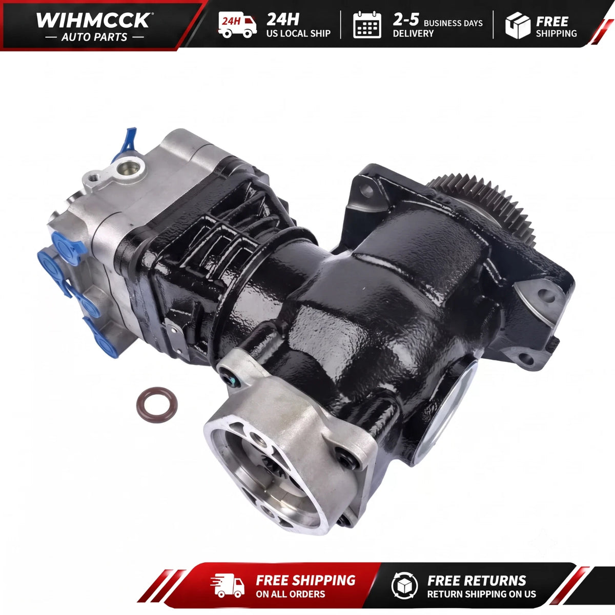 Detroit DD13 / DD15 Air Brake Compressor — A4721300815 — product photo 1