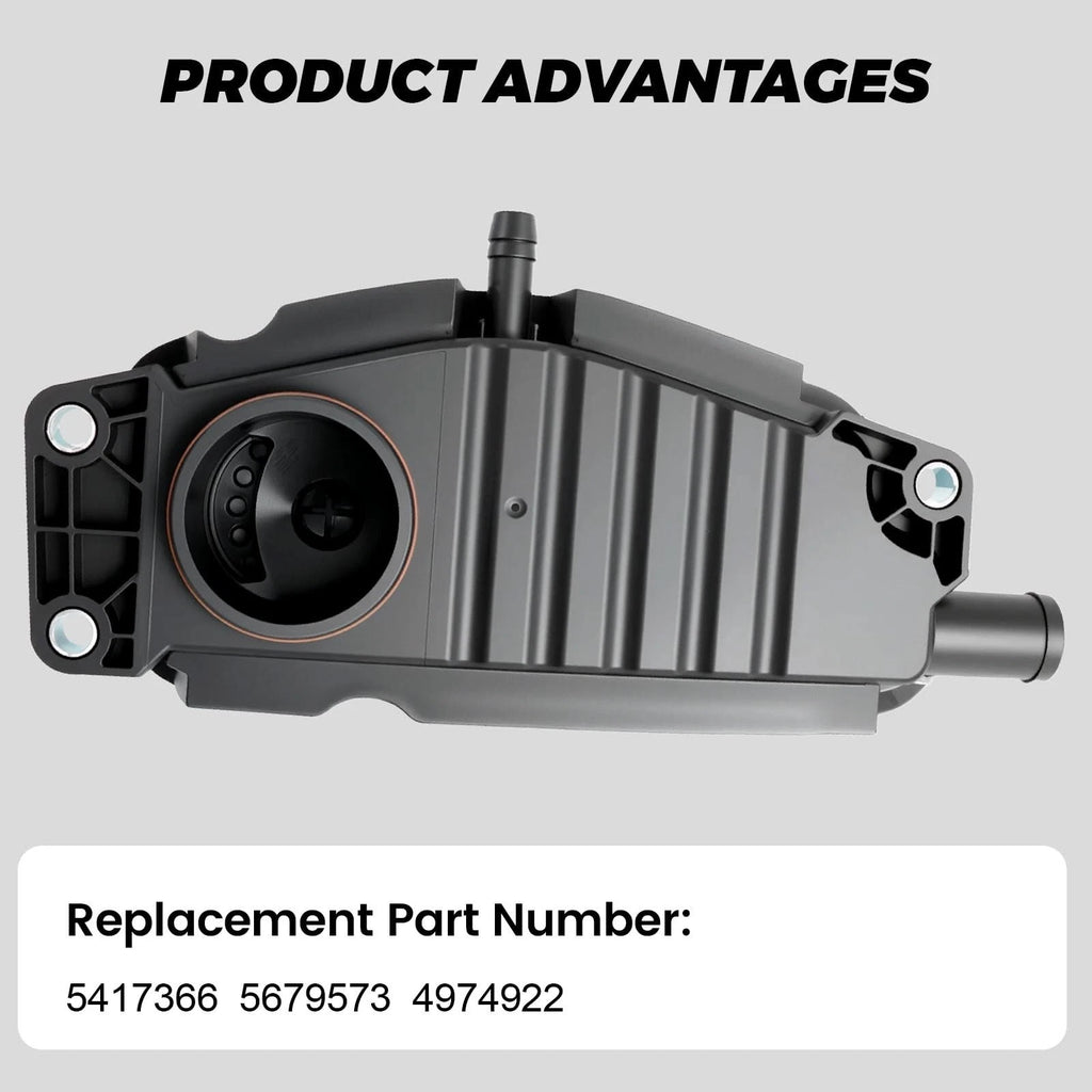 Cummins X15 Crankcase Breather — 5417366 / 5679573, Later Style — product photo 3