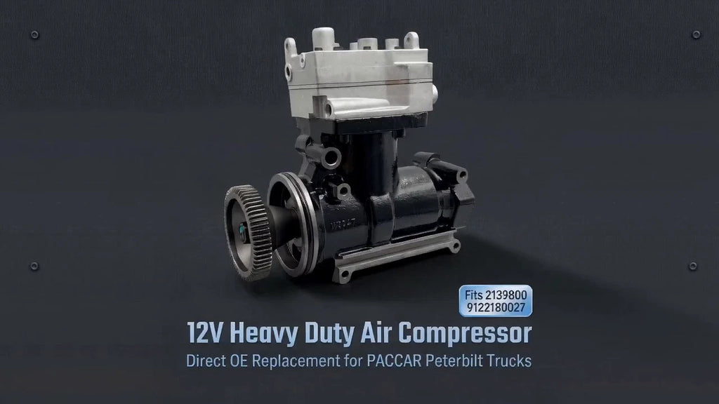 PACCAR MX-13 Air Brake Compressor — 2139800 / 9122180027 — product photo 2