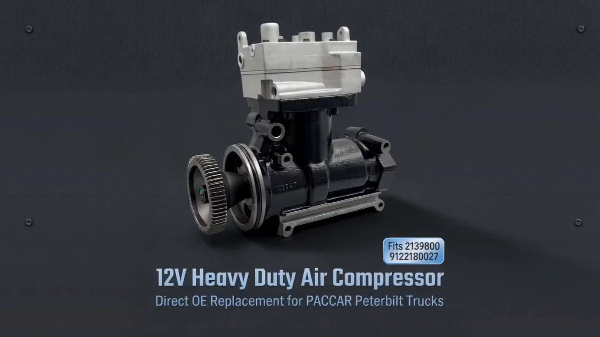 PACCAR MX-13 Air Brake Compressor — 2139800 / 9122180027 — product photo 2